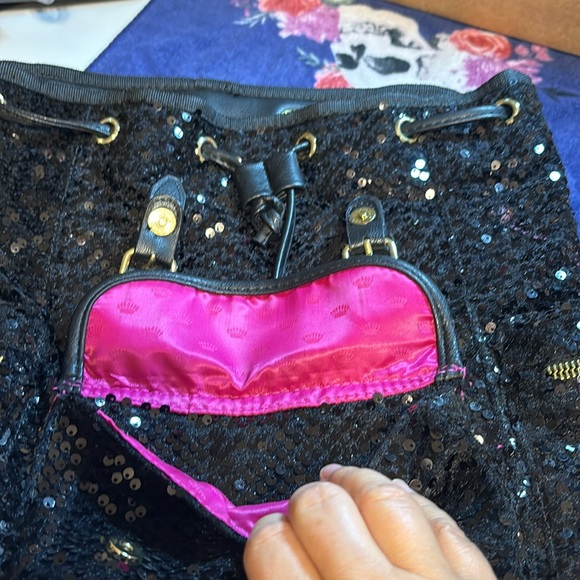 OG Juicy Couture sequin backpack - Picture 5 of 6